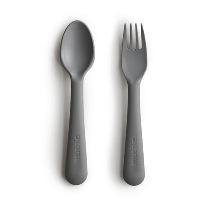 Mushie Fork & Spoon Set