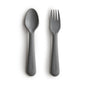 Mushie Fork & Spoon Set