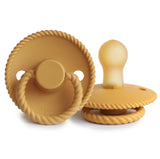 FRIGG Rope Pacifier in Honey Gold