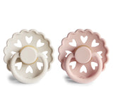 Cream & Blush FRIGG Pacifier Andersen Fairytale 2 pack