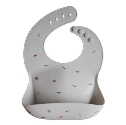 Mushie Silicone Baby Bib