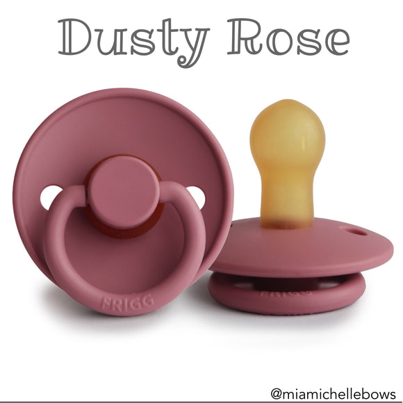 FRIGG Pacifier in Dusty Rose