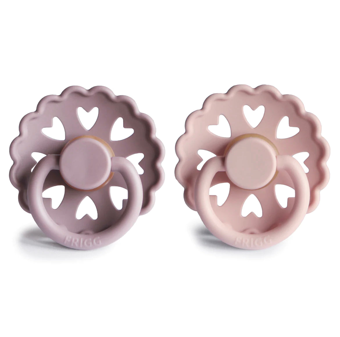 Twilight Mauve & Primrose FRIGG Pacifier Andersen Fairytale 2 pack