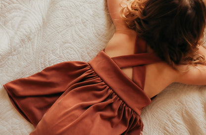 Handmade 3T Pocket Pinafore Dress