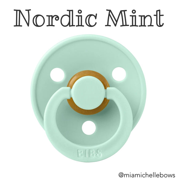 Bibs Colour Collection Pacifier in Nordic Mint
