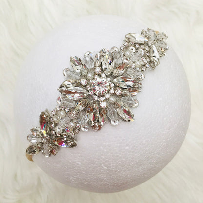 Silver Starburst Jeweled Headband