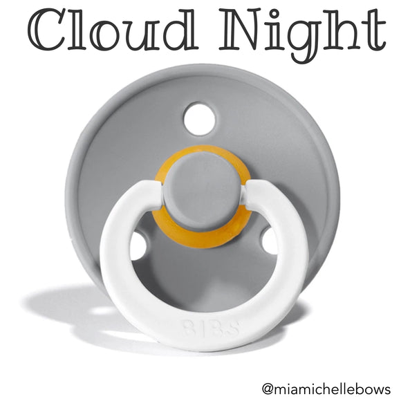 Bibs Colour Collection Pacifier in Cloud Glow Night